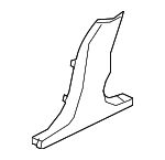 T2H5442PVJ - Body: Lower Center Pillar Trim for Jaguar Image
