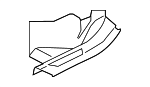 T2H5914AMT - : Rear Sill Plate for Jaguar Image