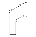 T2R12378 - Body: Deflector for Jaguar Image