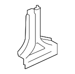 C2P24340 - Body: Hinge Pillar Reinforced for Jaguar Image