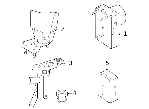 Anti-Lock Brakes for 2009 Mercedes-Benz ML320 #0