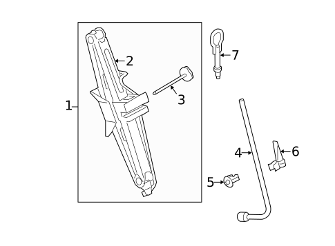 Jack & Components for 2019 Ford Transit Connect #1
