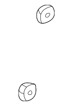 1327010001 - Suspension: Stabilizer Link Nut for Hyundai Image