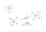2044101300 - : Propeller Shaft for Mercedes-Benz Image