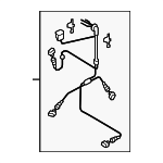 8T0972254C - Brakes: ABS Sensor Wire for Audi: RS5 Image