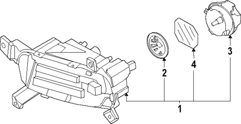 Fog Lamps for 2024 Kia Sorento #1