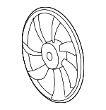 1636131430 - Cooling System: Fan Blade for Lexus: GS350, GS450h, IS250, RC300, RC350 Image