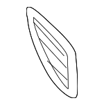 865662E010 - Body: Outer Grille for Hyundai: Tucson Image