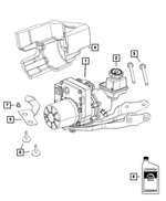 R8059524AK - Steering: Power Steering Pump, Remanufactured for Mopar Image