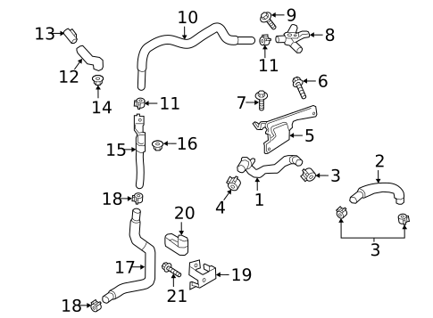 Intercooler for 2019 INFINITI Q50 #5