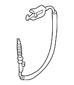 95853101702 - Body: Lock Cable for Porsche: Cayenne Image