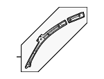 4F5810138 - : Roof Rail for Audi: A6, A6 Quattro, S6 Image