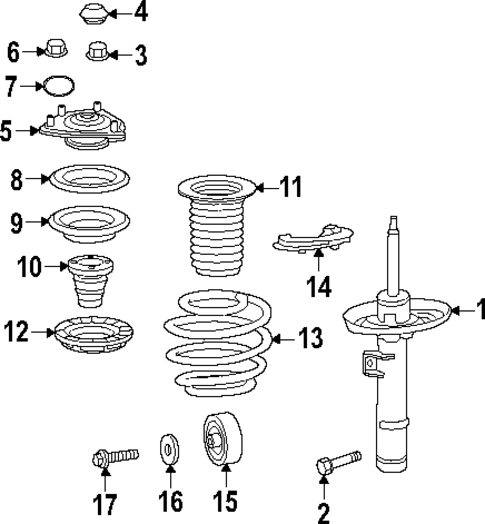 Struts & Components for 2023 Honda Accord #0