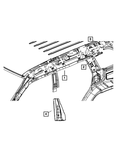 Air  Bags for 2015 Jeep Grand Cherokee #2