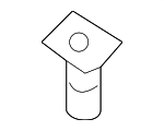 87603ZM00A - Body: Headrest Guide for Nissan Image
