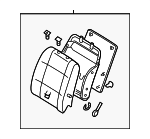 87650ZM20A - Body: Seat Back Assembly for Nissan Image