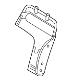 87601ZF00A - Body: Seat Back Frame for Nissan Image