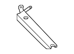 51747325044 - Belts &amp; Cooling: Radiator Support Air Duct Bracket for Mini Image