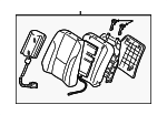 71430AC200A2 - Body: Seat Back Assembly for Toyota: Avalon Image