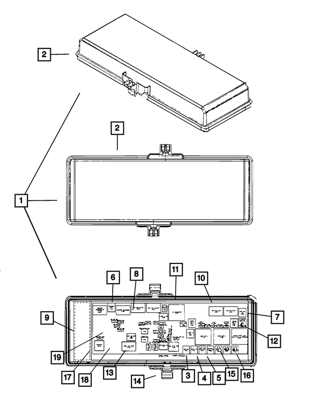 68100734AA - Electrical: Micro Relay for Mopar Image