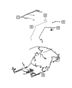68472299AA - Electrical: Headliner Wiring for Mopar Image image