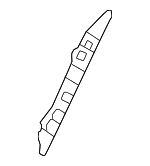 2328853501 - Body: Vent Cover for Mercedes-Benz Image