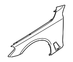 41007443687 - Body: Fender for BMW: 530i, 530i xDrive, 540d xDrive, 540i, 540i xDrive, M550i xDrive Image