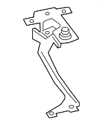 41007440423 - Body: Fender Lower Bracket for BMW: 530e, 530e xDrive, 530i, 530i xDrive, 540d xDrive, 540i, 540i xDrive, M5, M550i xDrive Image