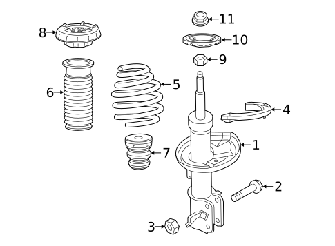 Struts & Components for 2018 Chevrolet Spark #0