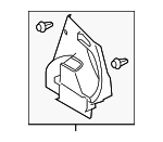 6474052440B0 - : 2008-2014 Scion xD - Quarter Trim Panel for Scion: xD Image