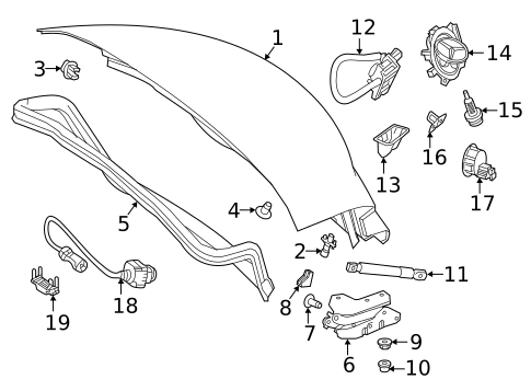 Trunk for 2021 Mercedes-Benz S63 AMG #5