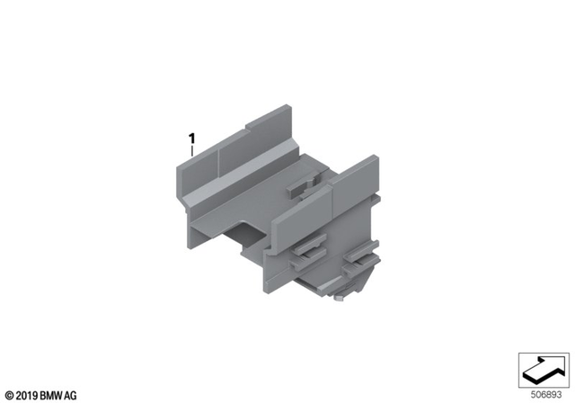 61139444699 - : Bracket Plug Terminal for BMW-Motorrad Image