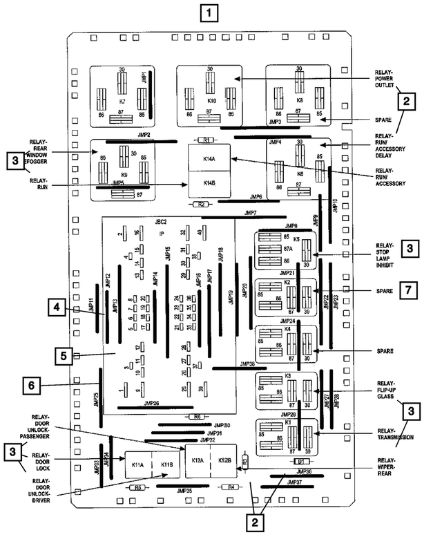 5143953AA - Electrical: Circuit Breaker for Mopar Image