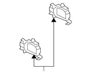 99610642971 - Cooling System: Engine Coolant Pipe Bracket for Porsche Image