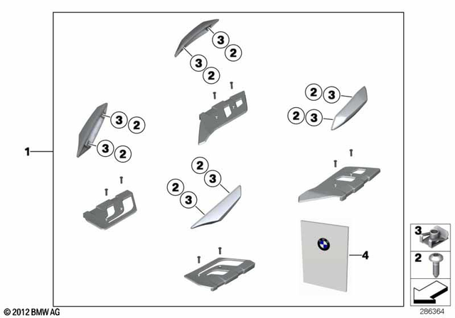 6327657966 - Protection: Fillister Head Screw - M5X20si for BMW-Motorrad Image