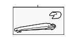 8524102050 - Body: Wiper Arm for Toyota Image