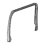 6XN35TX7AD - : Upper Molding for Jeep: Grand Cherokee L Image