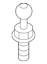 1125431020 - Engine: Engine Cover Pin for Lexus: ES350, LC500h, LS460, LS500, LS500h, RX350L, RX450hL, TX550h+ Image