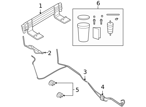 Trans Oil Cooler for 2008 Ford F-150 #0