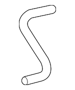 9064664381 - : Upper Return Hose for Mercedes-Benz Image