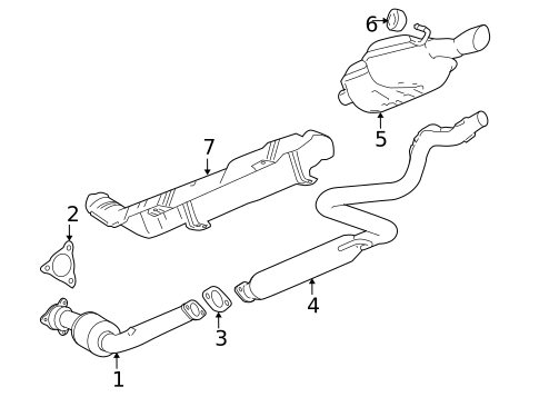 Exhaust Components for 2008 Chevrolet Cobalt #0