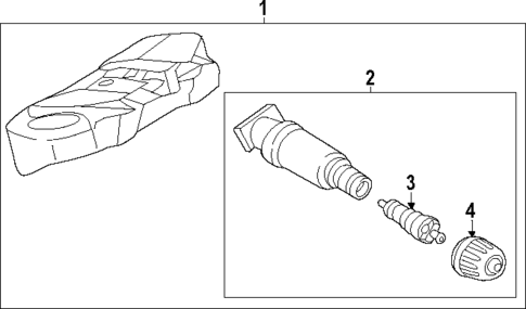 Tire Pressure Monitor Components for 2025 BMW 750e xDrive #0