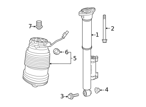 Shocks & Components for 2021 Mercedes-Benz E350 #1