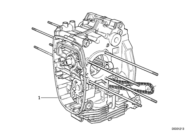 11007717908 - : Short Engine Black for BMW-Motorrad Image