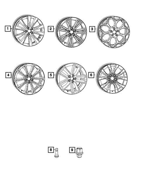 Wheels, Tires and Hardware for 2018 Chrysler 300 #0