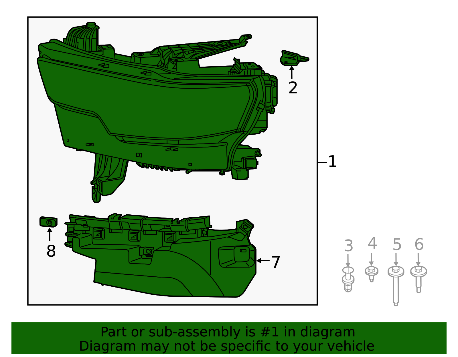 2019-2024 Ram 1500 Composite Assembly 68533272AB | Mopar Parts Canada