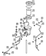 5093122AD - Fuel: Fuel Filter Housing for Mopar Image