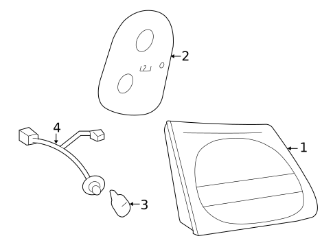 Bulbs - Chassis for 2011 Lexus GS450h #2