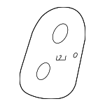 8158430280 - Electrical: Lens &amp; Housing Gasket for Lexus: GS300, GS350, GS430, GS450h, GS460 Image