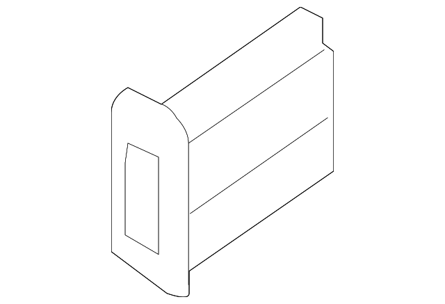 Rail End - Porsche (9A7-803-819-GRV)